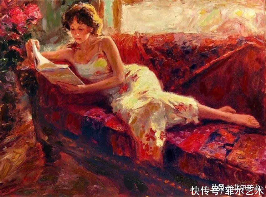 弗拉基米尔&俄罗斯画家弗拉基米尔人体油画里的美女,美得让人难忘