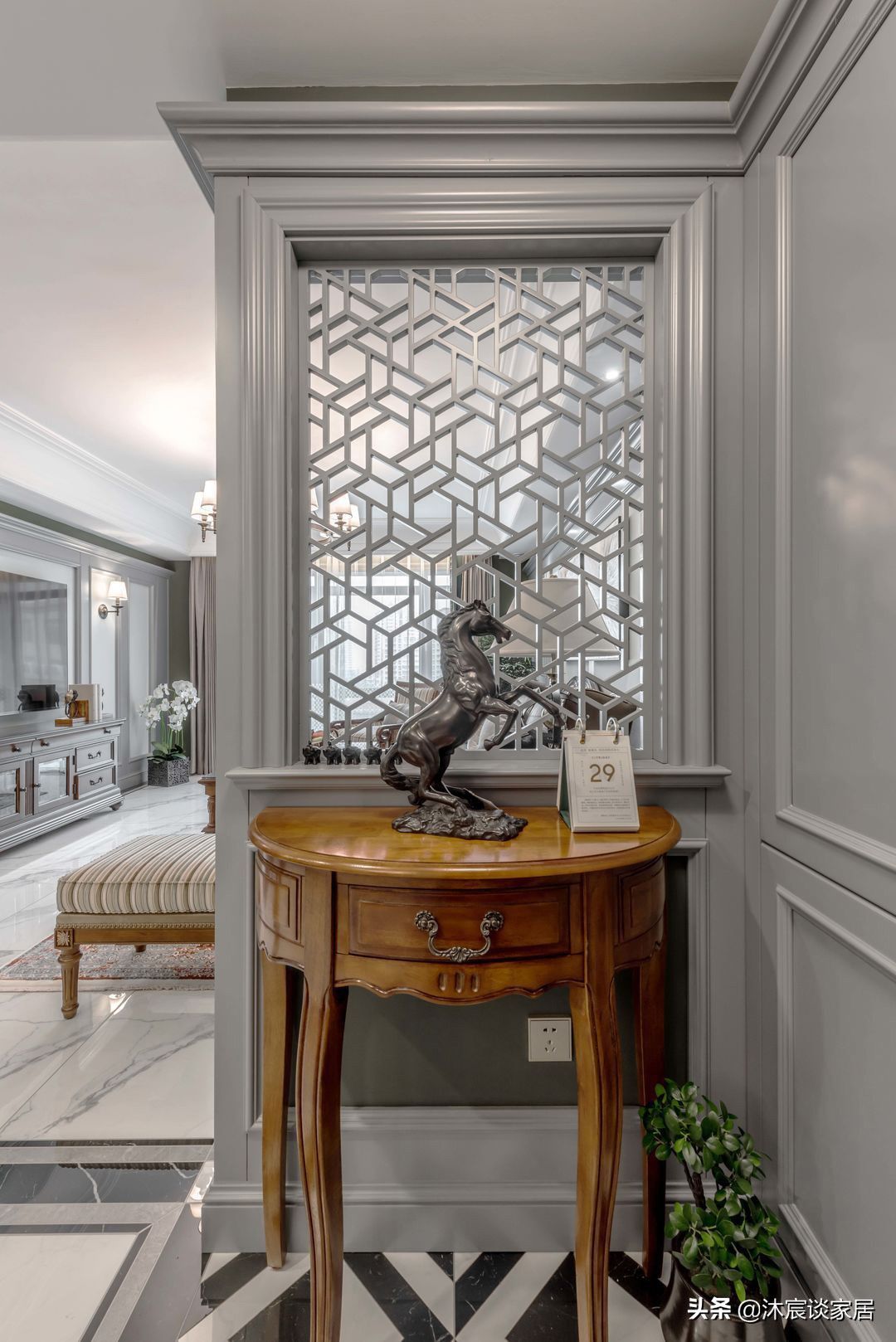 美式|她不要“网红”风格,新家装成经典美式风,随处可见的优雅与浪漫