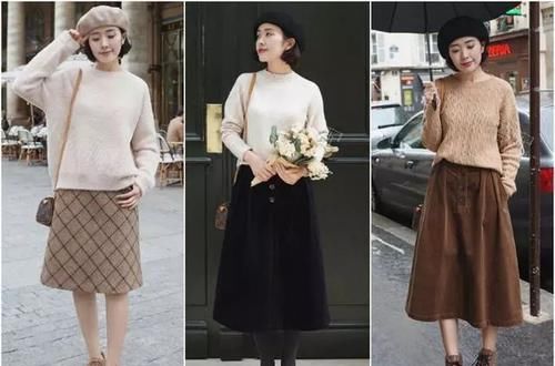  显得更加|秋冬除了黑白灰，还有这些软糯温柔的好看色系穿搭，也太美了