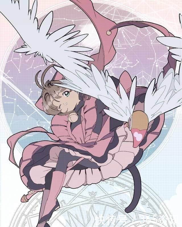 绘师|画美实物更美!粉丝参照魔法少女小樱美图,自制高水准天使樱模型