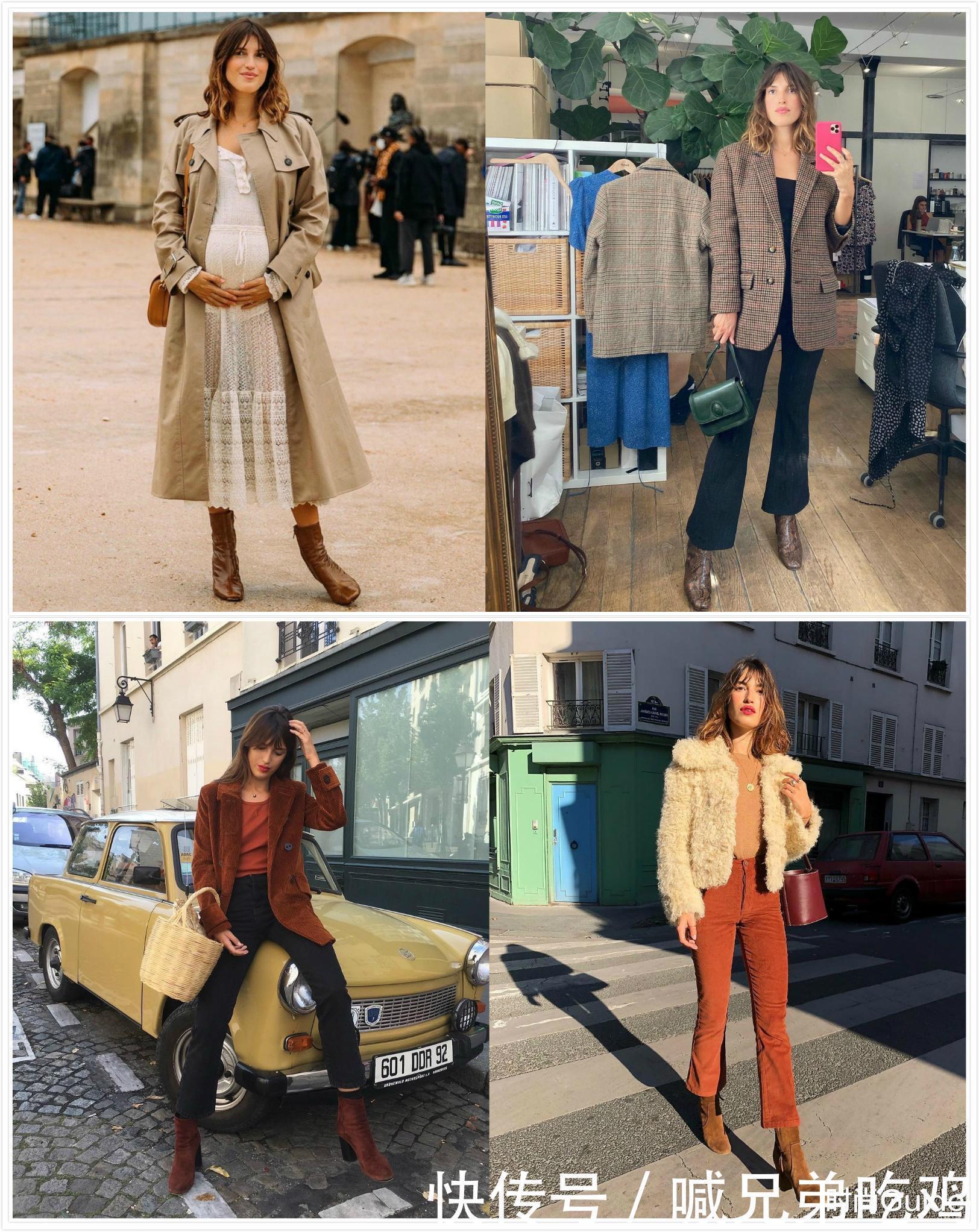 气质|这个颜色的短靴,其实比黑色还要百搭显气质,法国女人都很爱穿