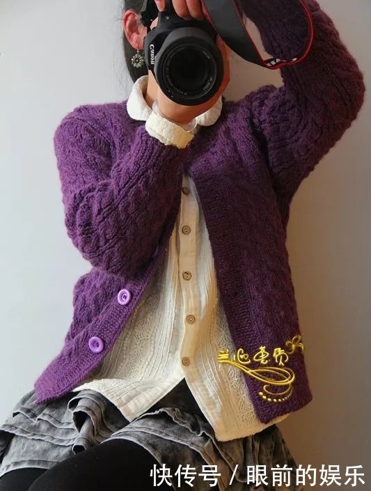  适合|适合各个年龄段穿的一款开衫外套的织法