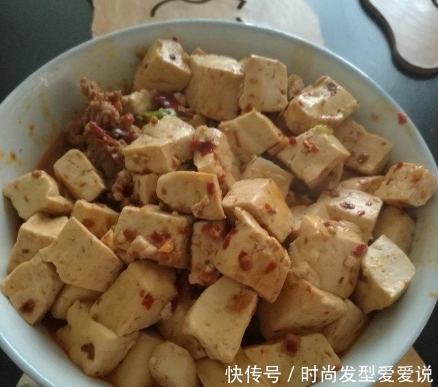 麻婆豆腐,轻松干掉两碗饭