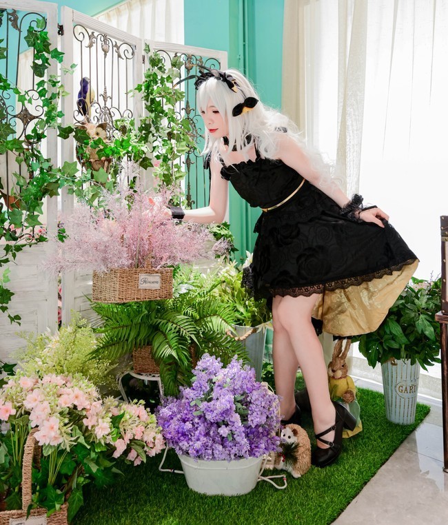 明日|cos:明日方舟 温蒂周年礼服