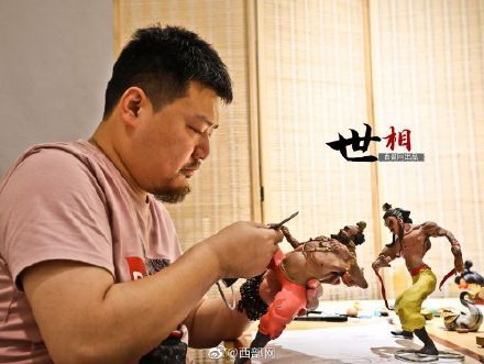 非物质文化遗产|世相丨老手艺捏出新面孔 面塑“守艺人”助力全运