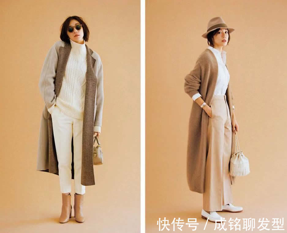 穿搭|冬日必备的“白色”穿搭,简约干净不失质感,清新时尚又有高级感