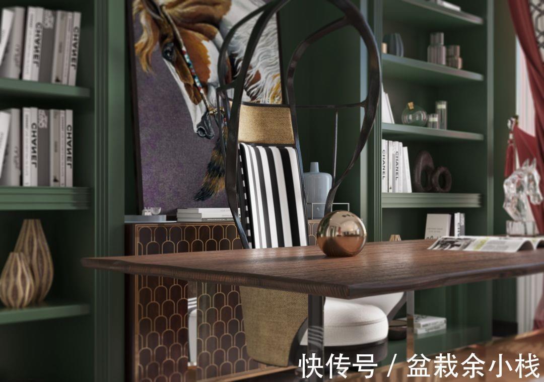 墨绿色|古朴的弧形拱门,墨绿色的半墙,打造出不一样的南洋复古风