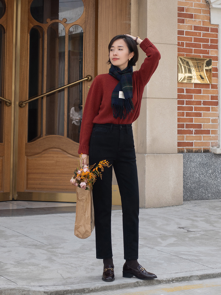 潮人|天冷了,“牛仔裤”过时了?看看这些潮人示范,时髦好看又上档次