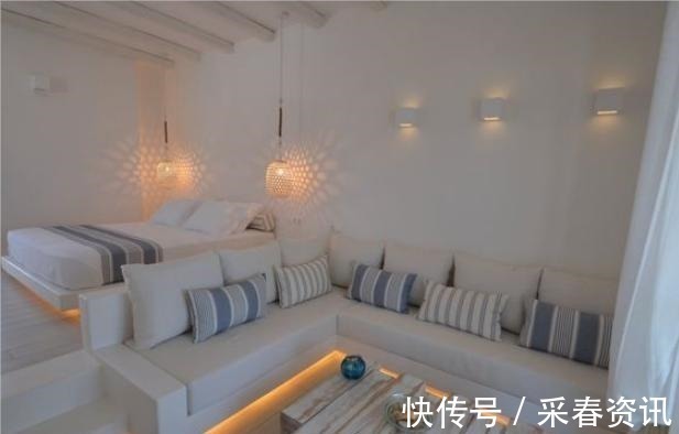 床头柜|砖砌的地台床又火了,以前觉得老土,如今一床多用打造多个功能区