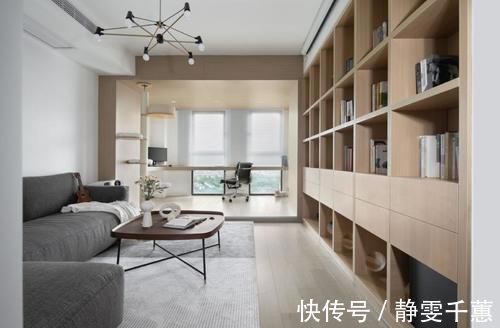 客厅|她不顾家人反对，坚持爆改精装房，完工后，既实用又治愈！