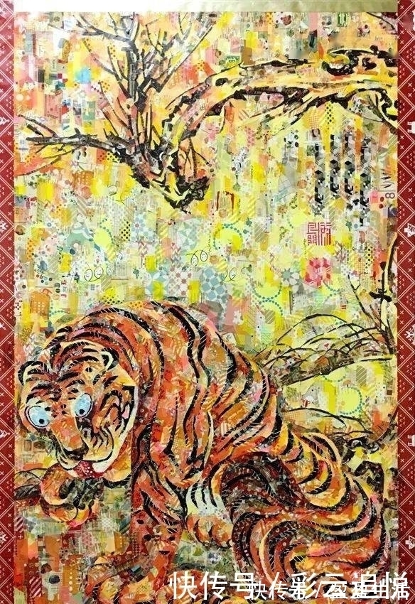 最后的晚餐#日本90后女生，辞掉工作，用450卷胶带手“撕”世界名画！