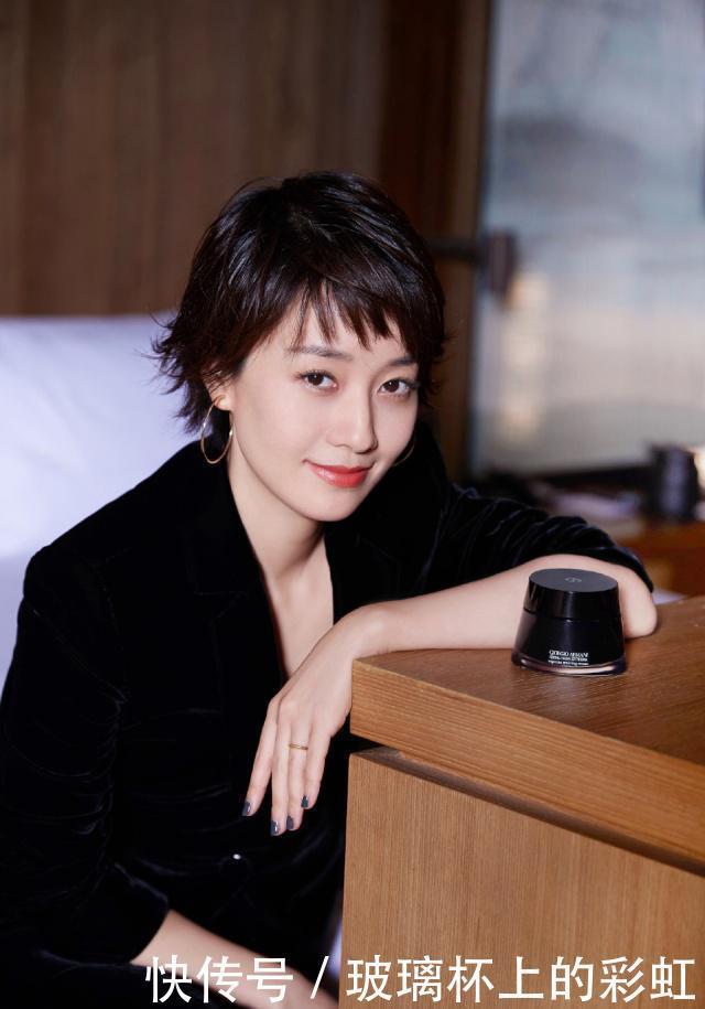 马伊琍|马伊琍又剪头发，波波头变“狗啃短发”太有女人味，别人驾驭不了