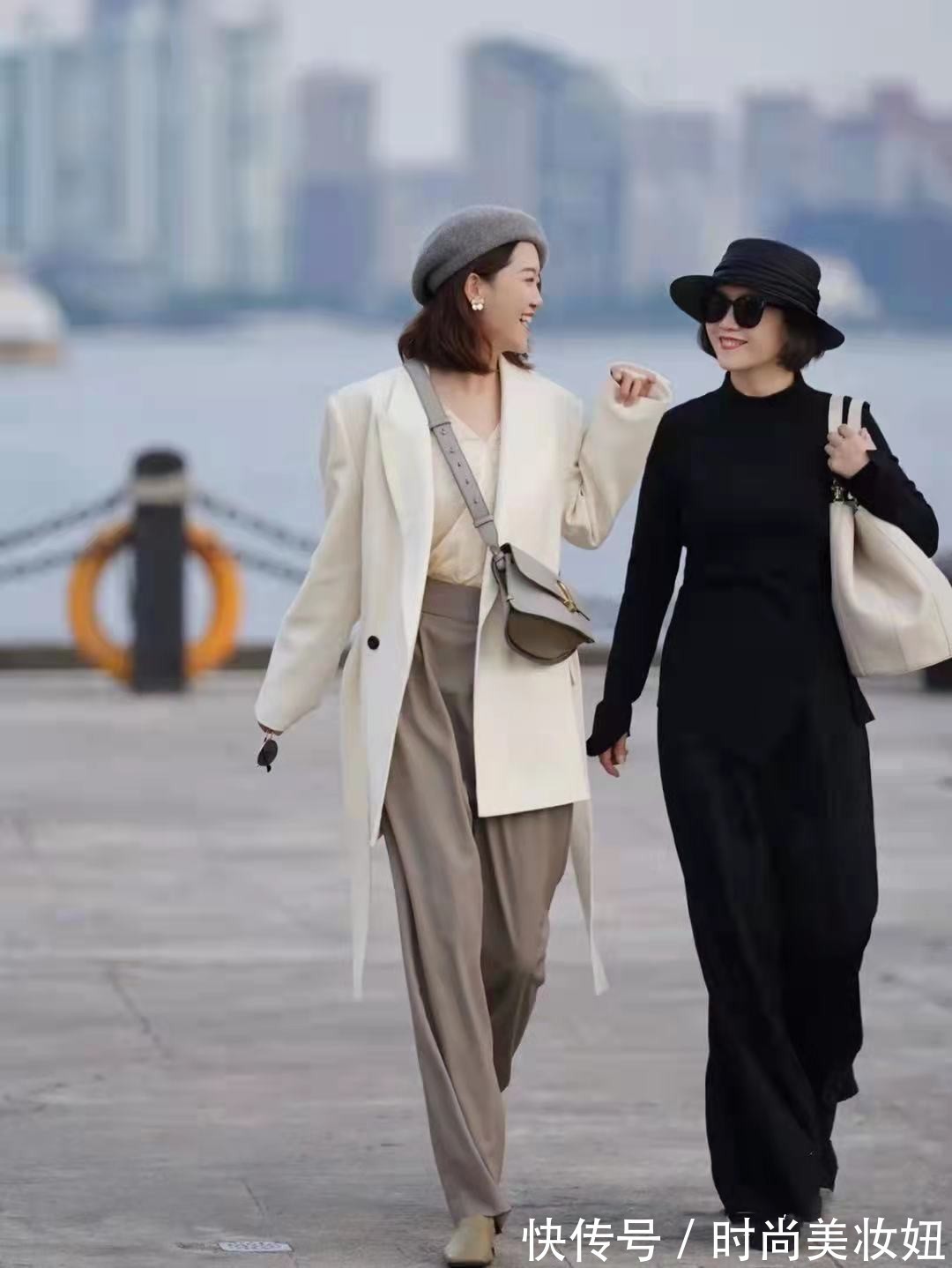 浅色|“时髦妈妈”都不穿大妈装了,无龄感穿搭更高级,照着穿减龄洋气