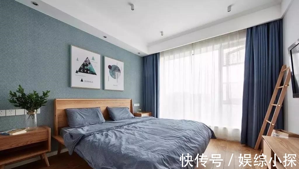 吧台|118㎡惬意北欧三居,客厅吧台设计独具匠心,主卧最有韵味!