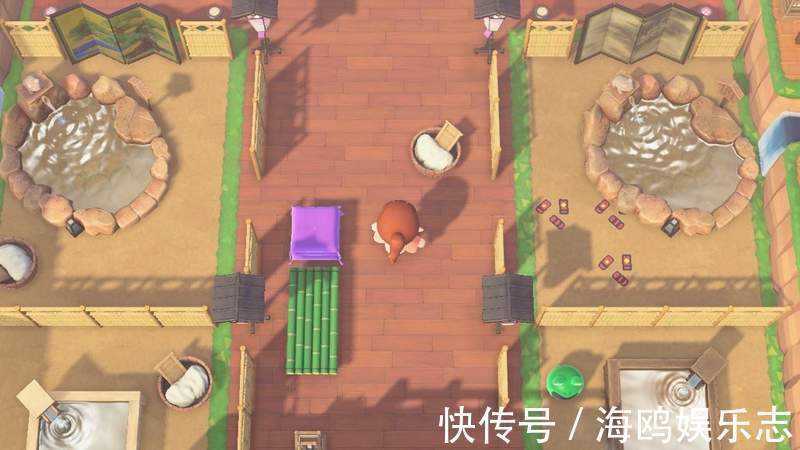 怪物猎人|动物森友会重现千与千寻，有爱玩家打造汤屋海中铁道等剧中名场景