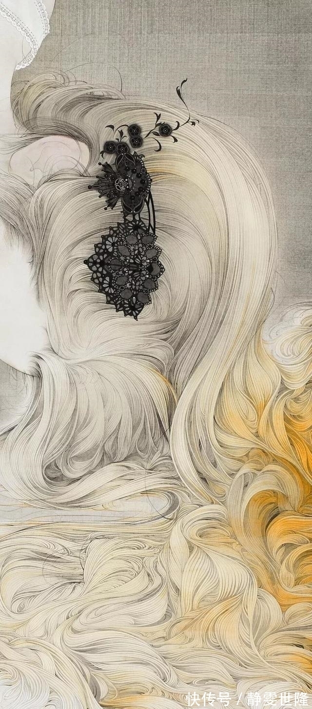 美人图$这美女画美人图,一画就是三年多,美上天