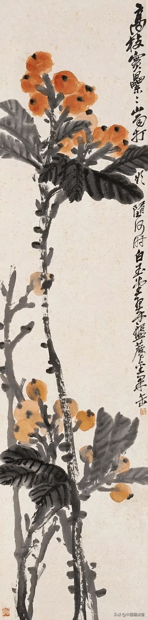  丝瓜|国画里的瓜果蔬菜，原来有如此美好的寓意