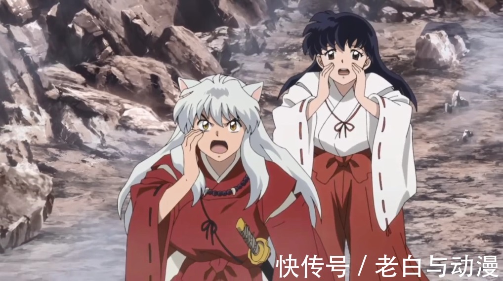 朔月|半妖的夜叉姬：犬夜叉戈薇与女儿相见，画面感人，诸叶哭了