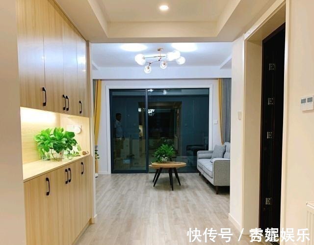 背景墙|下个月就搬新家了,提前晒晒,入户鞋柜很实用,不做电视墙也漂亮!