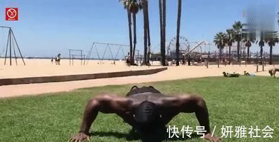 做俯卧撑|俯卧撑，健身界公认的黄金训练动作，你能坚持做几个