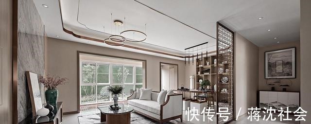 新中式|这才是豪宅,138㎡最美新中式,里面的客厅设计,太过惊艳!