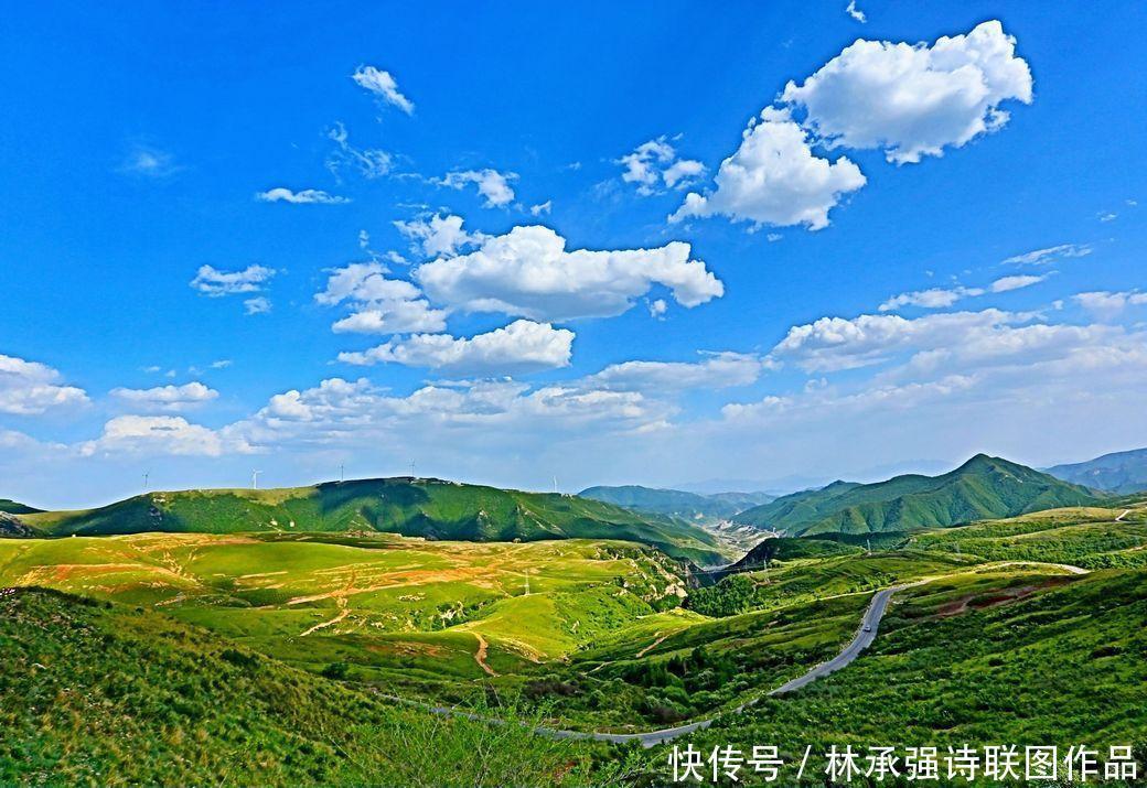 张家口|张家口空中草原美景