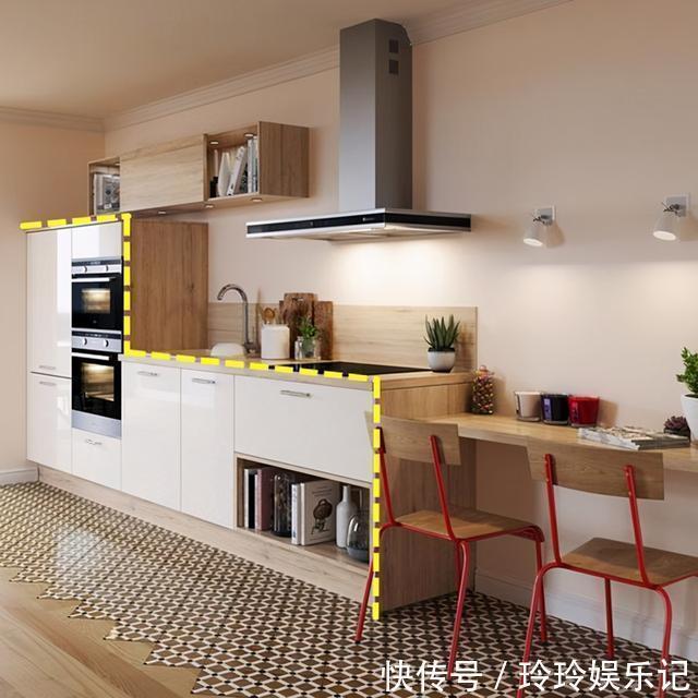 黑乎乎|等我买第二套房子,厨房也不装吊柜!如今流行“高低柜”,更实用