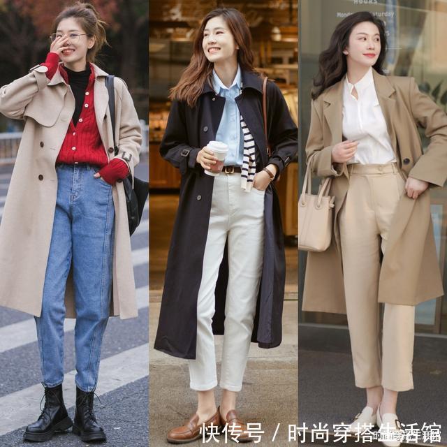非你莫属 “长大衣+九分裤”,今冬这么穿,显高显瘦又时髦,很适合小个子