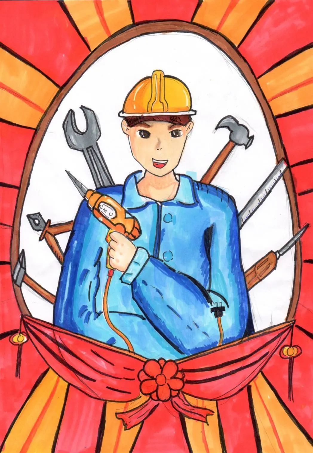 彩笔@芭莎·课后一小时｜彩笔绘梦，共庆华诞