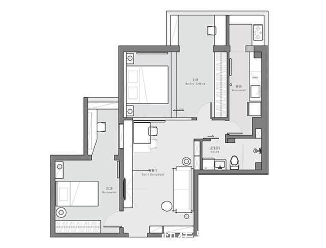 空间|自己若不勤快,就学她家设计,全屋干净清爽,少了很多家务活