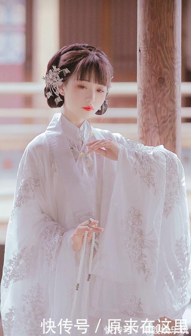 额头|敢把“汉服”穿出门的女生，通常都具有这些特点，一般人可没有