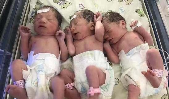 产妇|产妇刚生下男婴,6天后又诞下双胞胎,看到性别爸爸乐坏了