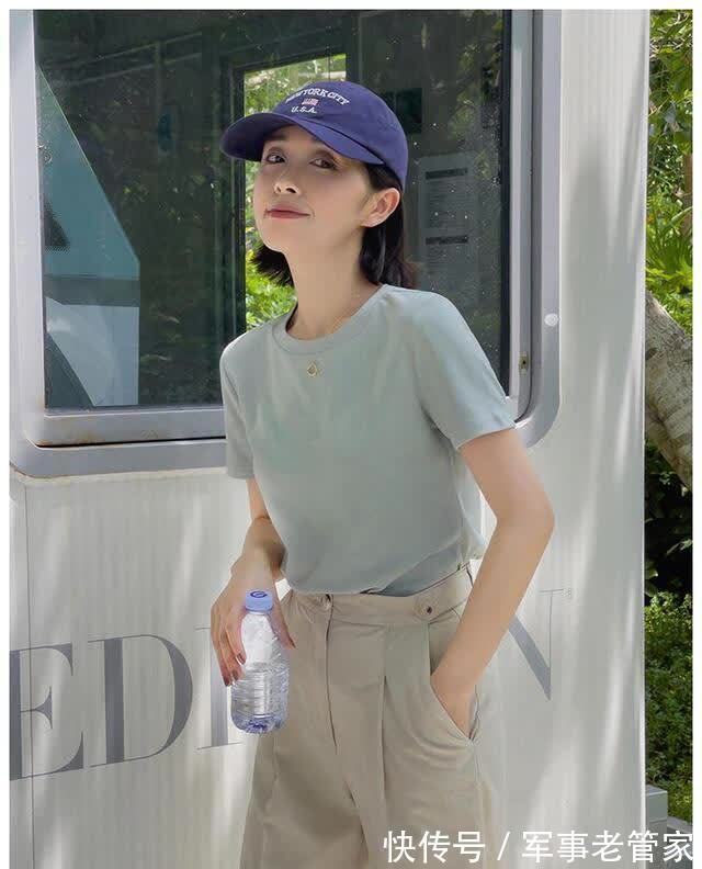 短袖 女生这样穿才显高,这些搭配技巧赶紧学起来,高级又洋气