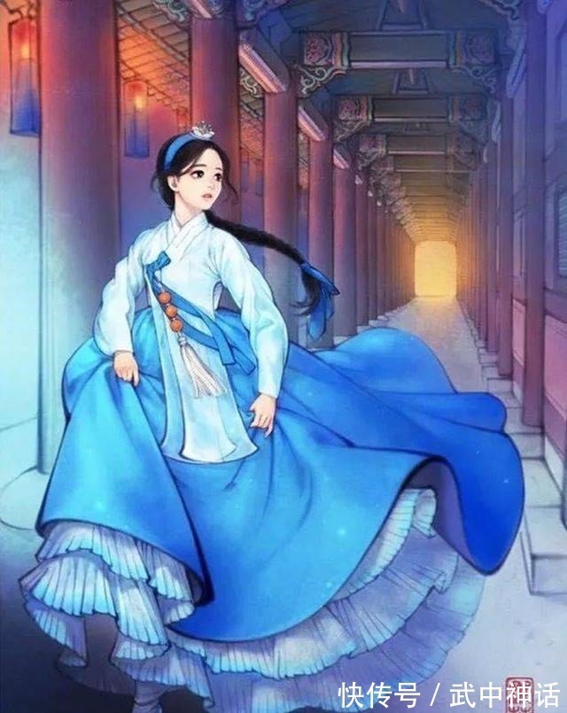 蒂安娜|当迪士尼角色穿上韩服,白雪公主气质优雅,小红帽和大灰狼好般配