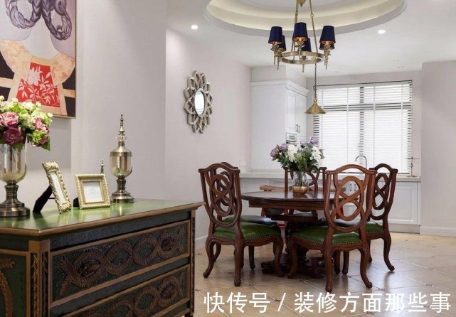 美式|140平美式三居室全屋简洁大方,让人看着很舒服