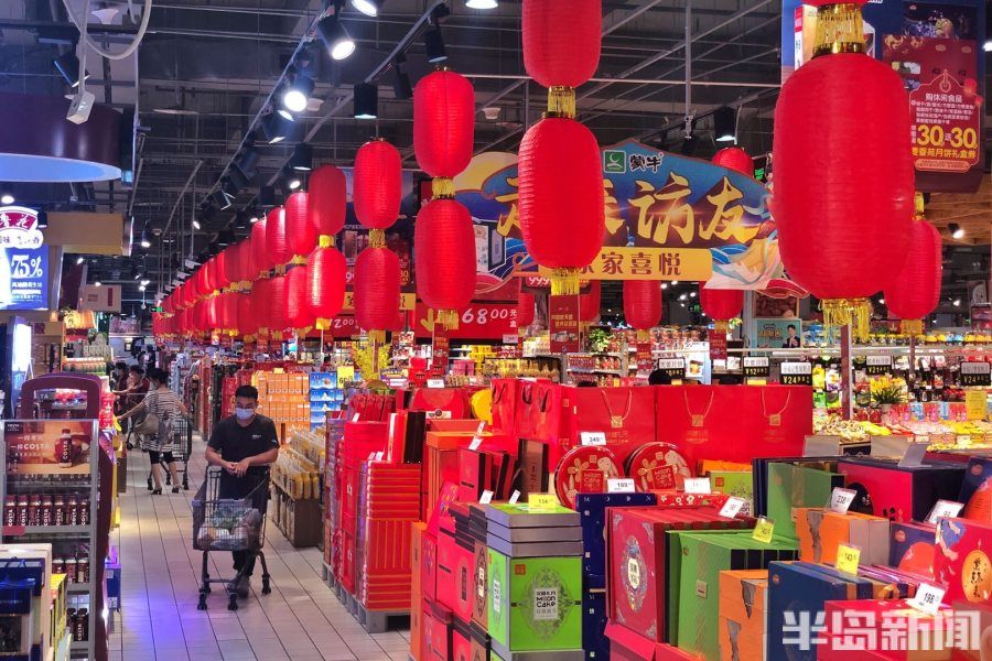 备战|商场“备战”中秋
