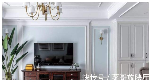 档次|小户型怎么装电视墙,不如用石膏线,少花钱好看又上档次