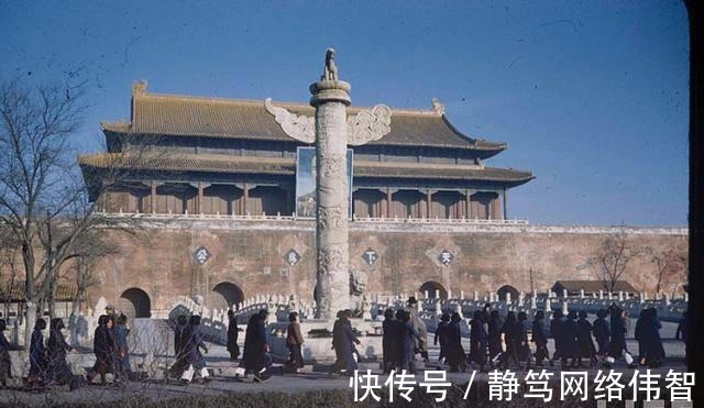 故宫三大殿|美国人拍摄的1946年北京城 这才是北京城最初的模样