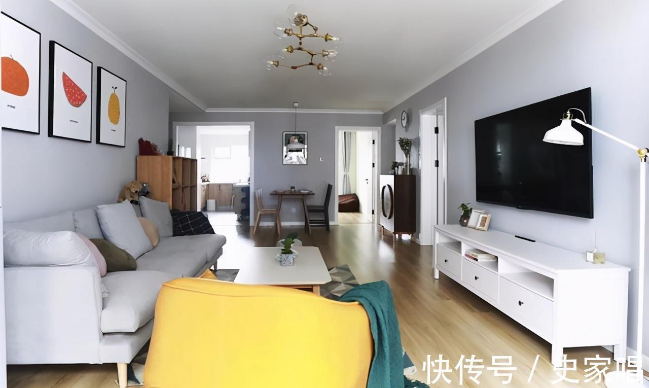 乳胶漆|极简风的新房入住,入户就被开放式的设计迷住,整体大气又温馨