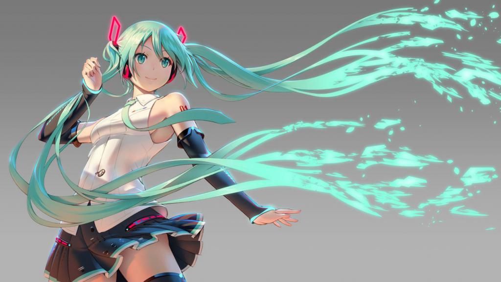 初音未来|游戏圈大众情人！她在客场的人气吊打原作，无数玩家为她终生不娶
