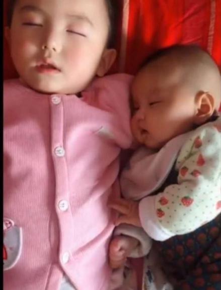 父母|哥哥哄弟弟一起睡着后,妈妈掀开被子看到这一画面,心都要暖化了