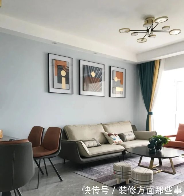 现代风|123平方现代风三居室,这就是简单生活的模样