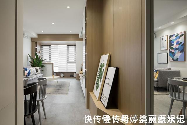 原木色|三房两厅95㎡,就喜欢这样的干净舒适,宅在家也是一种享受