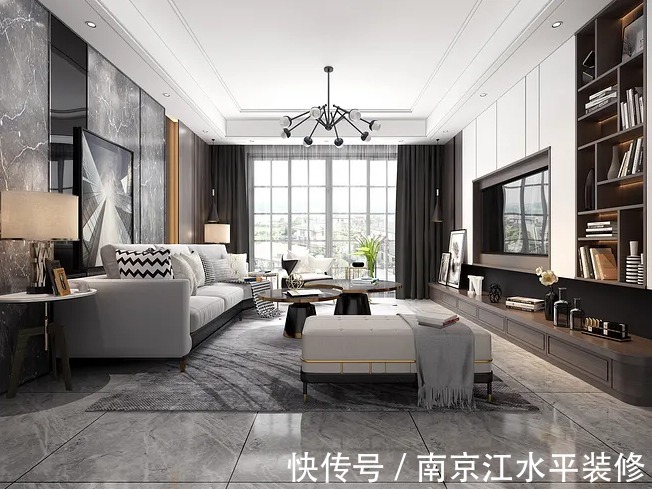 书房|南京客厅装修布局,不同的需求不同的设计,你还有什么布局方法