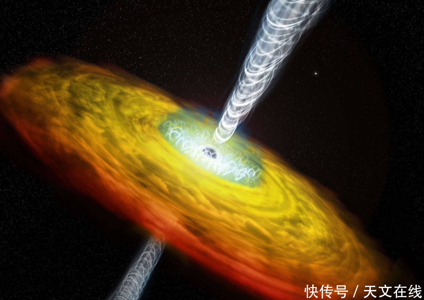 迄今为止！最遥远的类星体：以超大质量黑洞为星核的活跃星系