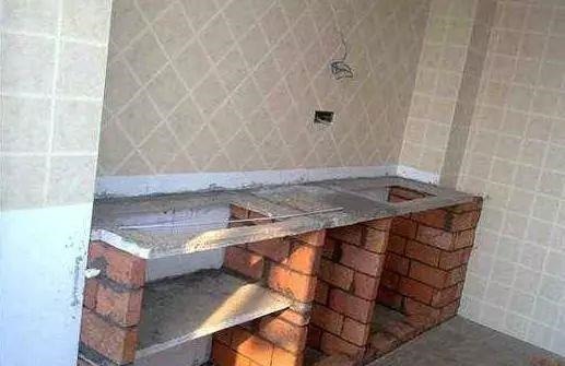 水泥|越来越多人家里不买橱柜了,回家直接用水泥砌,太聪明了!