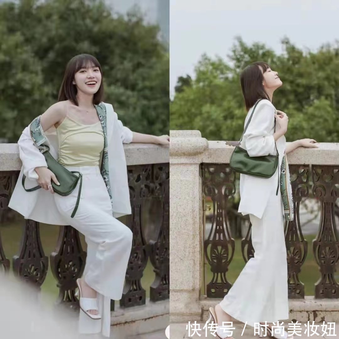 高跟鞋|身高只有1米52的她,却穿出1米65既视感,只靠穿搭就能做到?