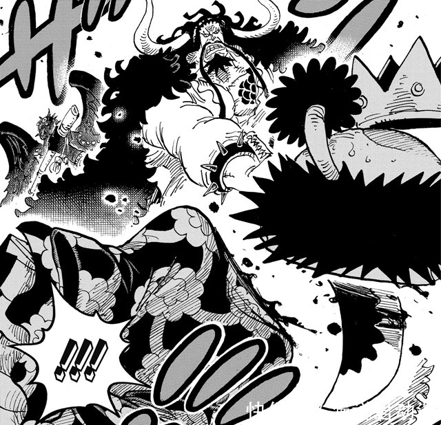 海贼王1008话:凯多为何杀不死黑炭大蛇?