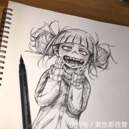 小女孩!美术生画小女孩,说是大家都熟悉,看到作品后,网友:怎么是她