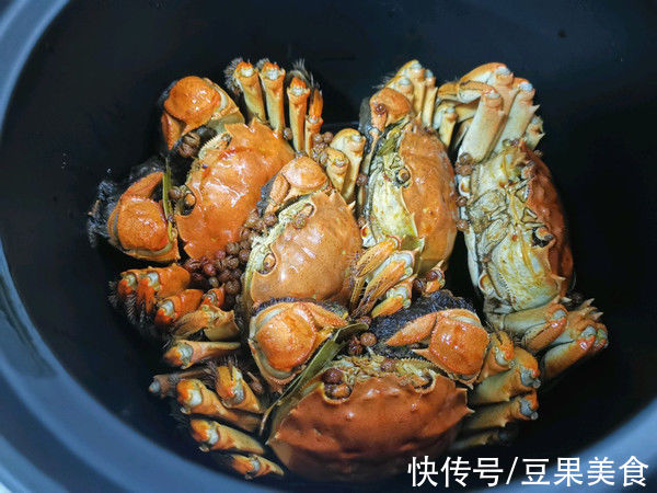 下班还点啥外卖，这道花雕熟醉蟹快到飞起